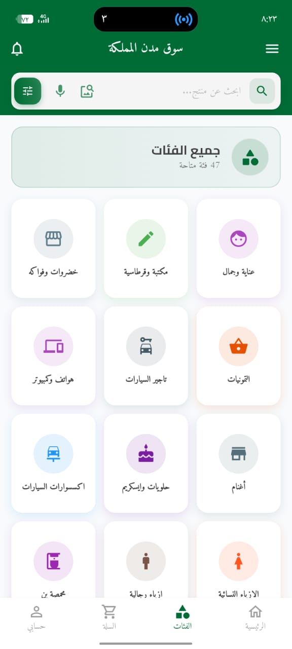 جميع الفئات